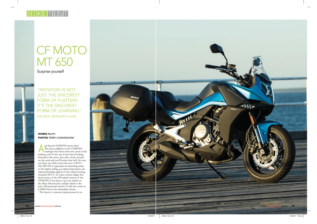 Cf Moto Mt 650 Manualzz