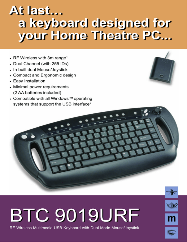 btc keyboard 9019urf driver