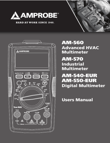 AM-560 AM-570 AM-540-EUR AM-550-EUR | Manualzz