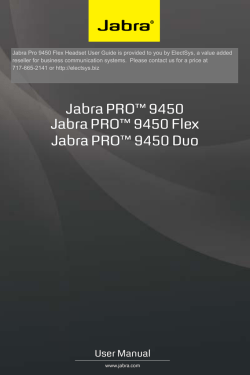 jabra pro 9450 pair headset with base