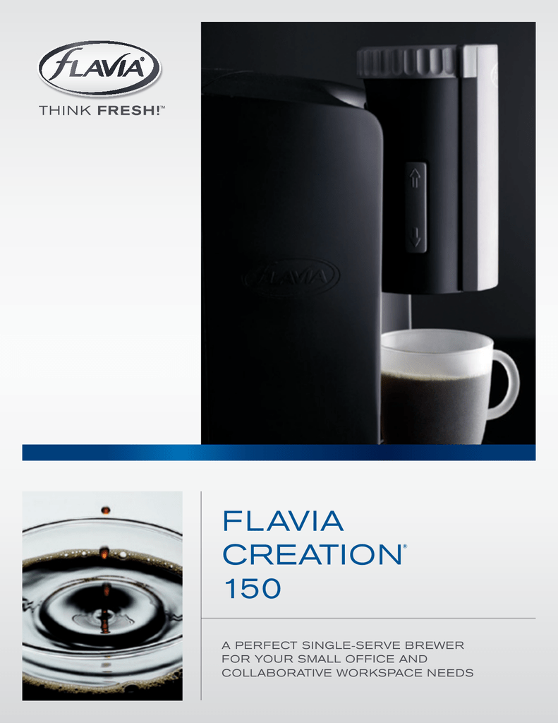 FLAVIA CREATION® 150 | Manualzz