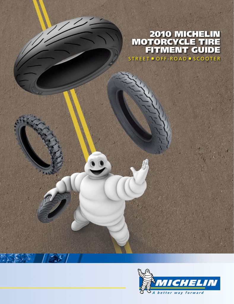 10 Michelin Motorcycle Tire Fitment Guide Manualzz