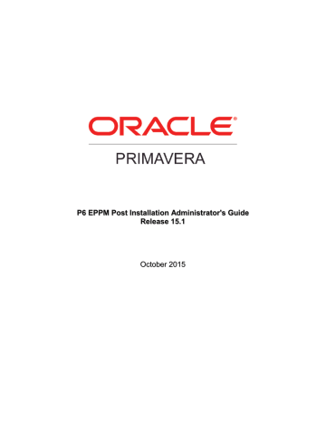 primavera p3 process missing from startup