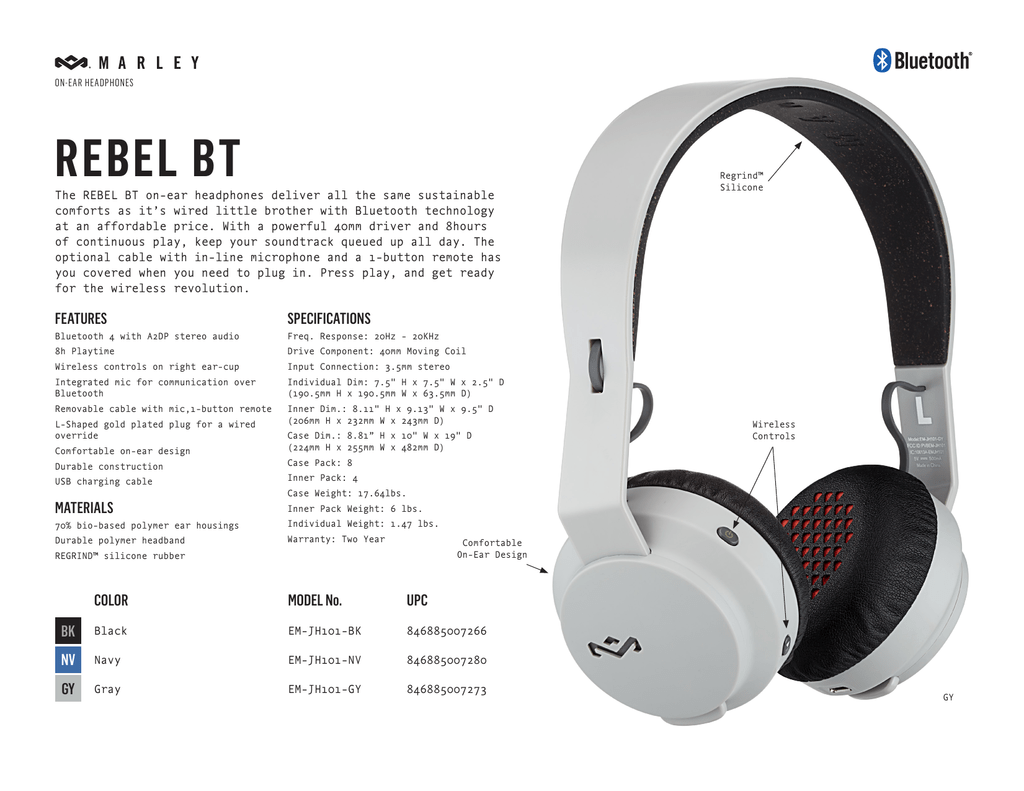 REBEL BT | Manualzz
