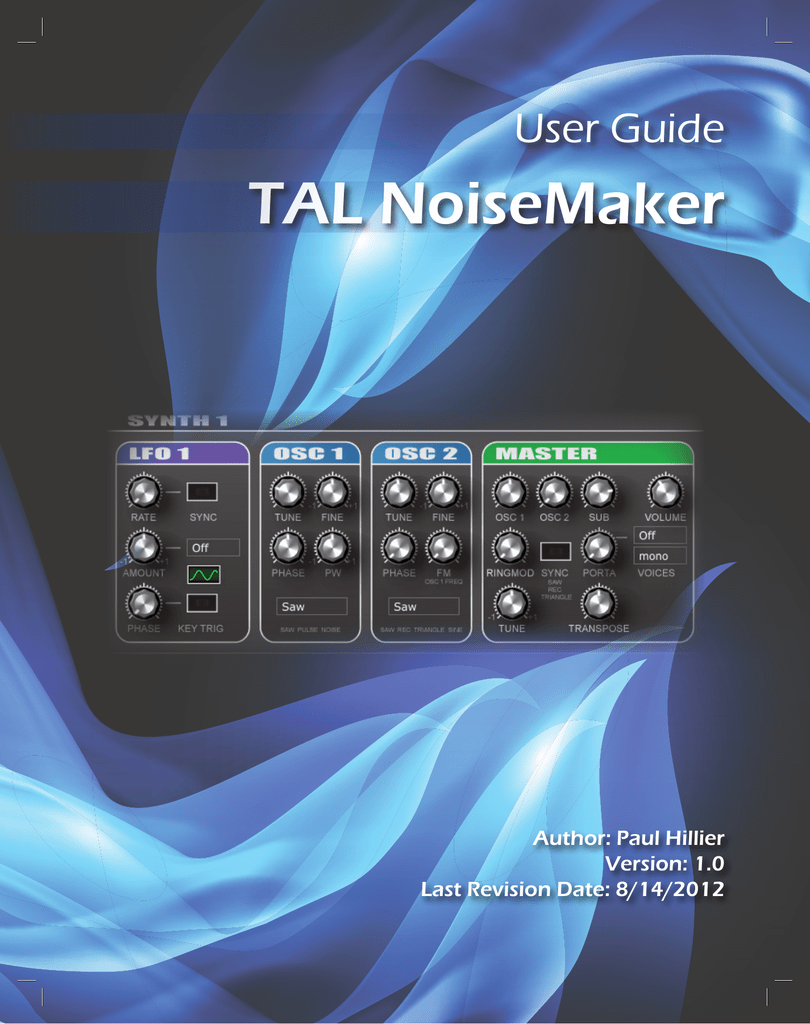 togu audio line tal noisemaker