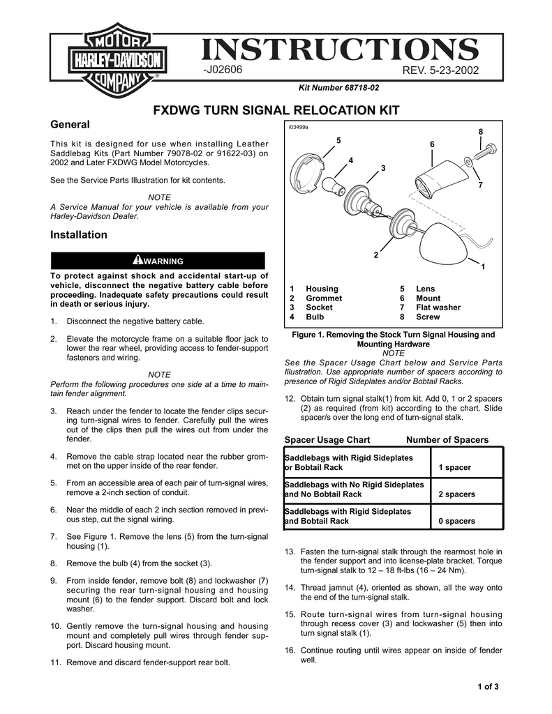 instructions - Harley | manualzz.com