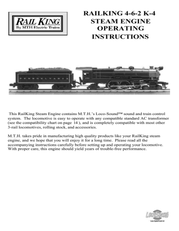 rail king train set troubleshooting