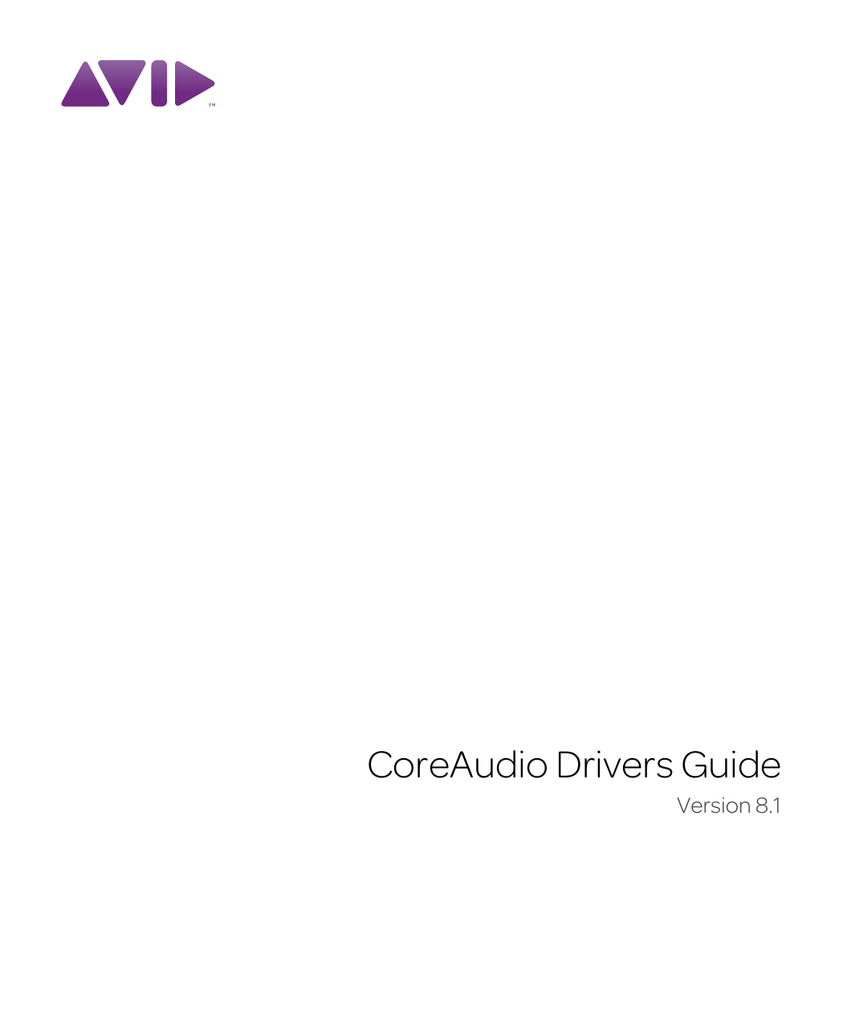 digidesign coreaudio driver digidesign coreaudio driver