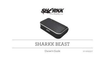 English User Guide Sharkk Beast 45w Bluetooth Speaker Manualzz