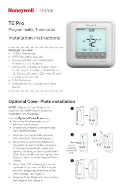 Honeywell Home Th6320u2008 Owner S Manual User Guide Manualzz Com