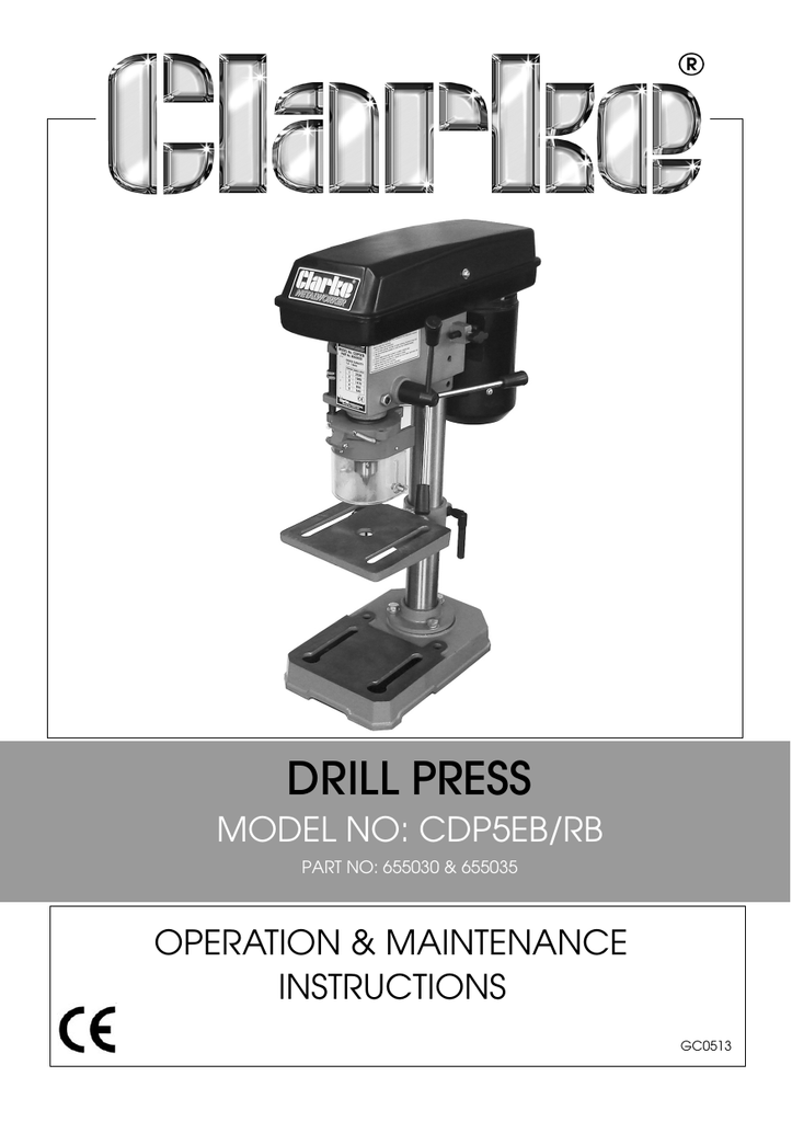Clarke CDV40C 4/" Drill Press Vice 6504020