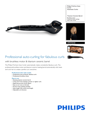 philips pro curler