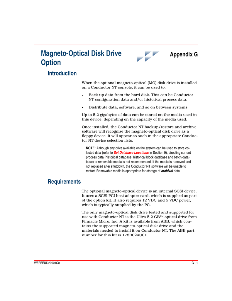 Magneto Opticaldisk Drive Manualzzcom - 