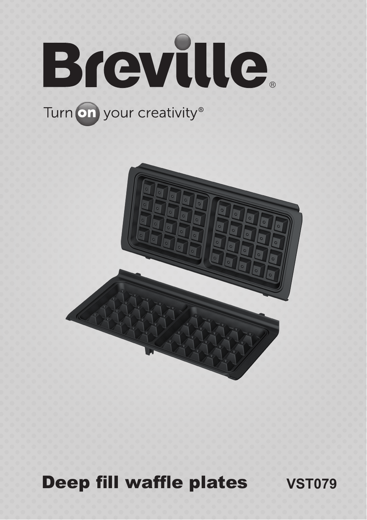 Deep fill waffle plates | Manualzz