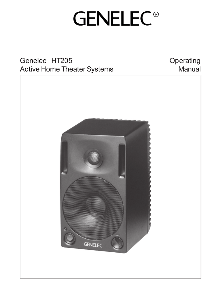 genelec ht205