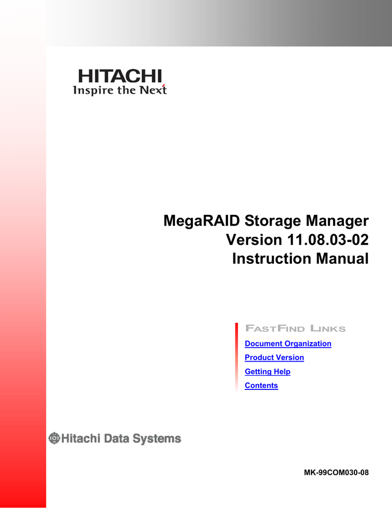 lsi megaraid storage manager download windows 10