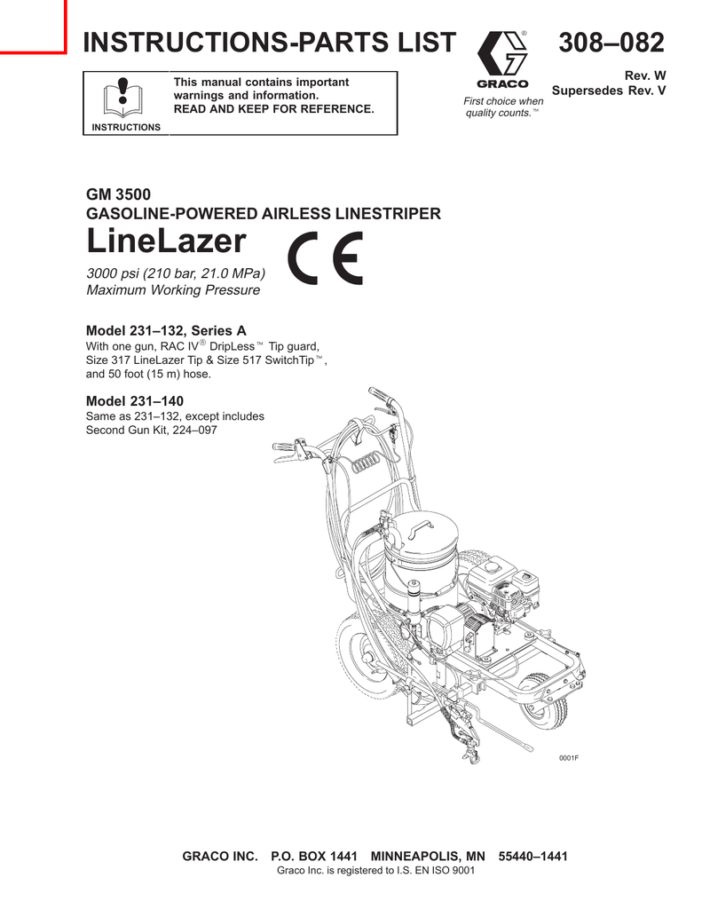 graco gm 3500 for sale