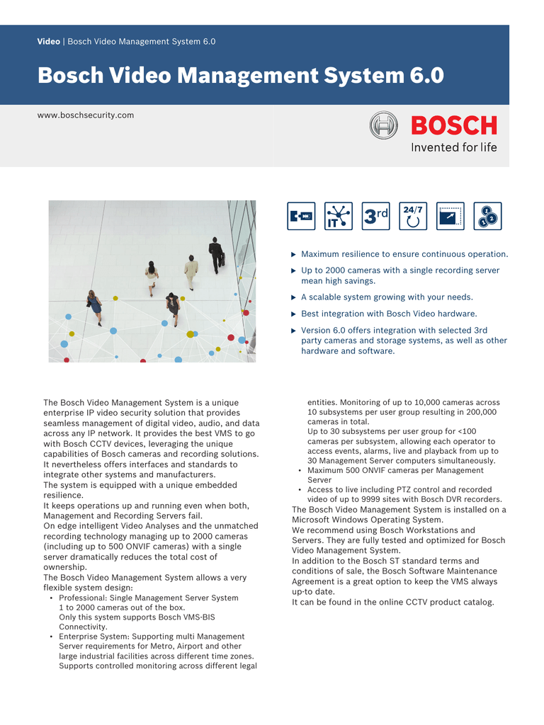 Bosch Video Management System 6 0 Manualzz