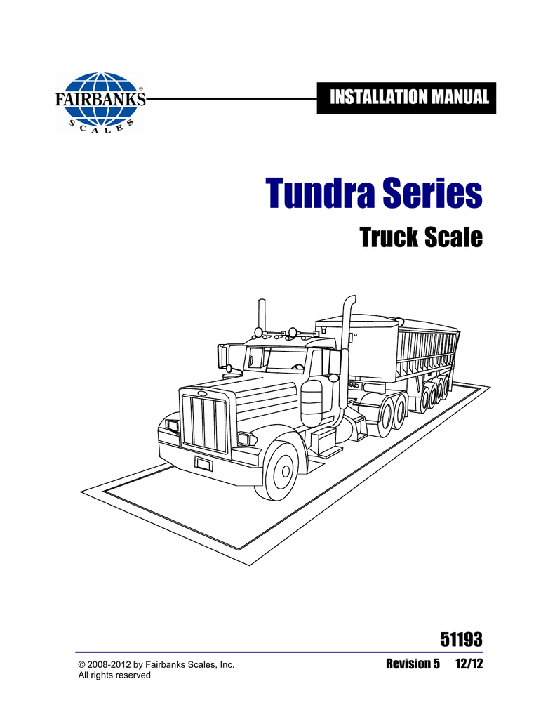 Fairbanks Scale Serial Number