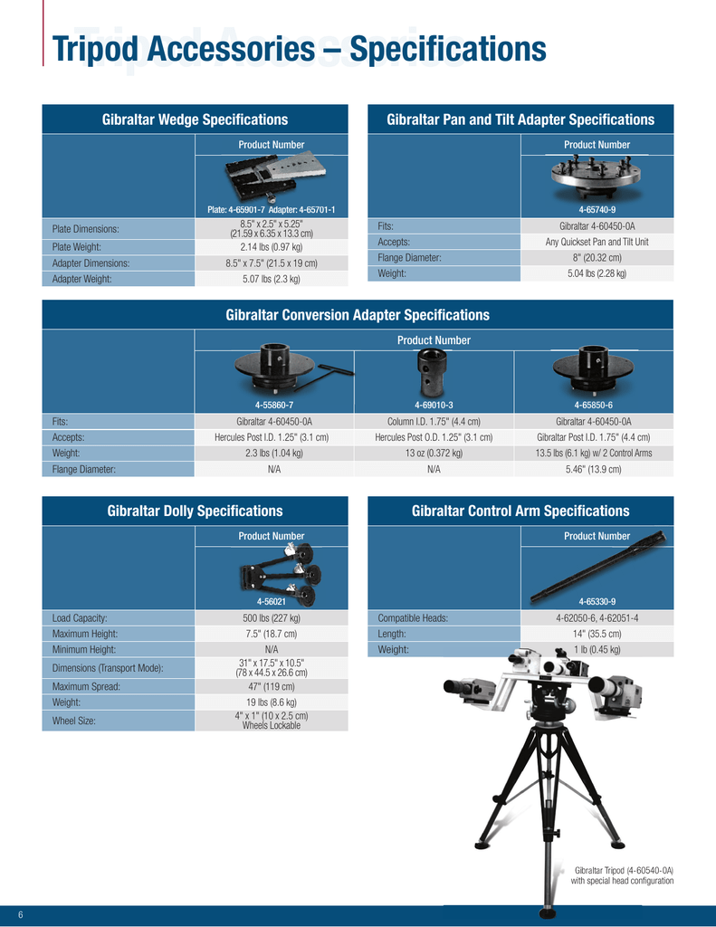 Tripod Accessories Manualzz