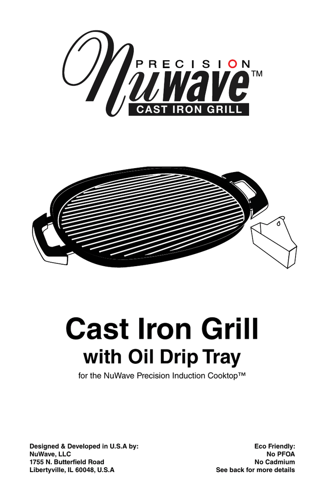 Cast Iron Grill Manualzz Com