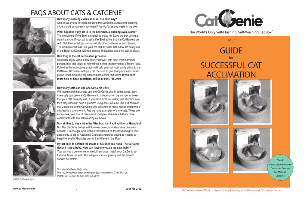 catgenie manual