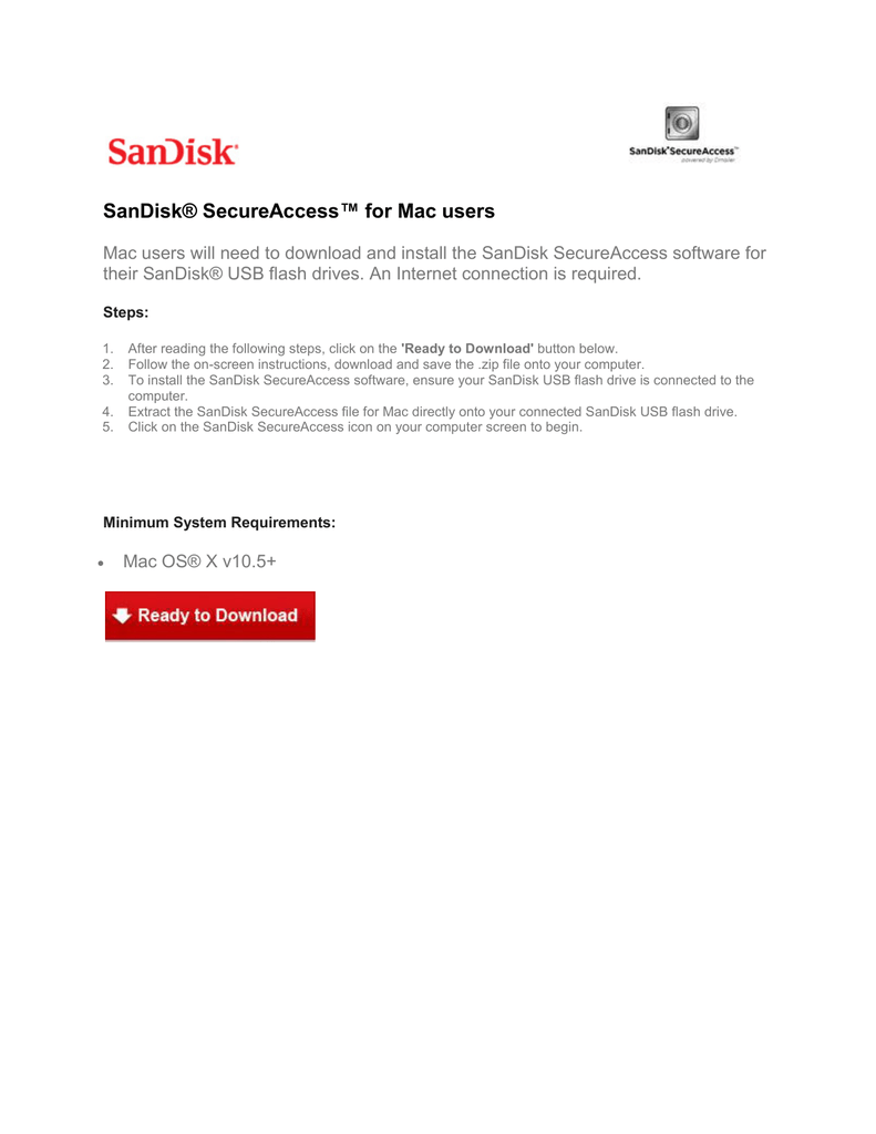 how secure is sandisk secure access