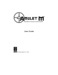 Amulet M Acoustic Guitar Pickup System User Guide