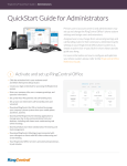 RingCentral Office Admin QuickStart Guide | AI Chat