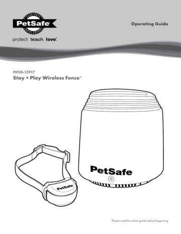 Petsafe wireless collar clearance manual