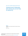 EMC Isilon InsightIQ Troubleshooting: AI &amp; PDF Access