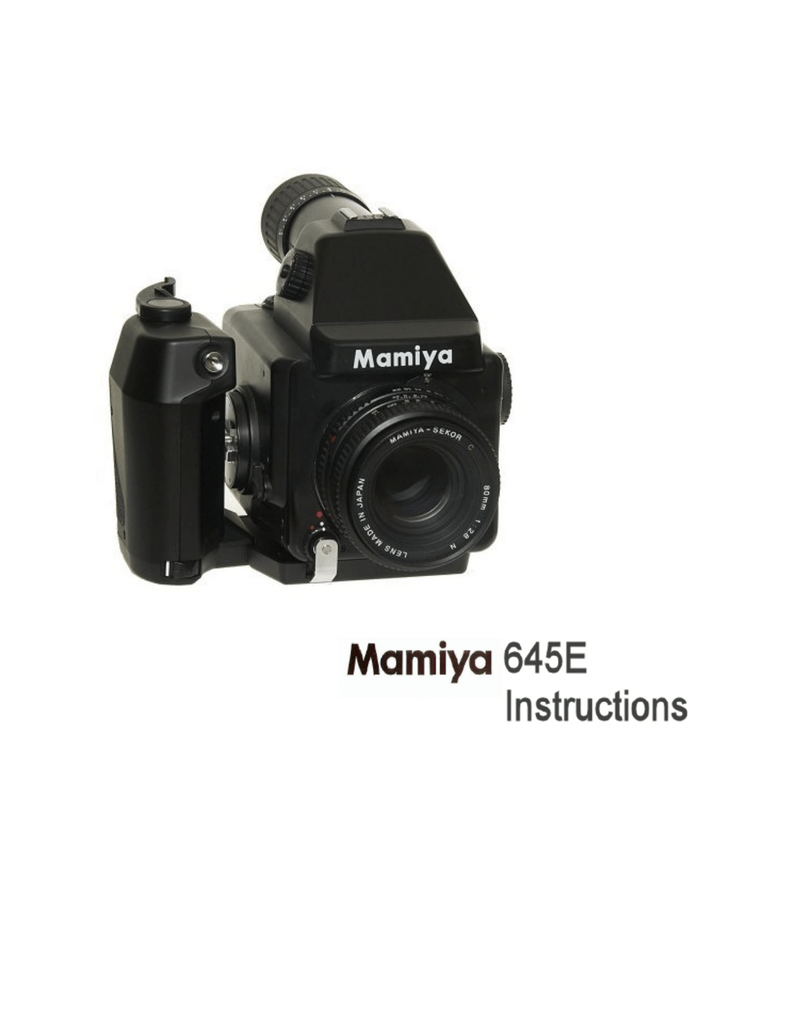 mamiya 645e battery