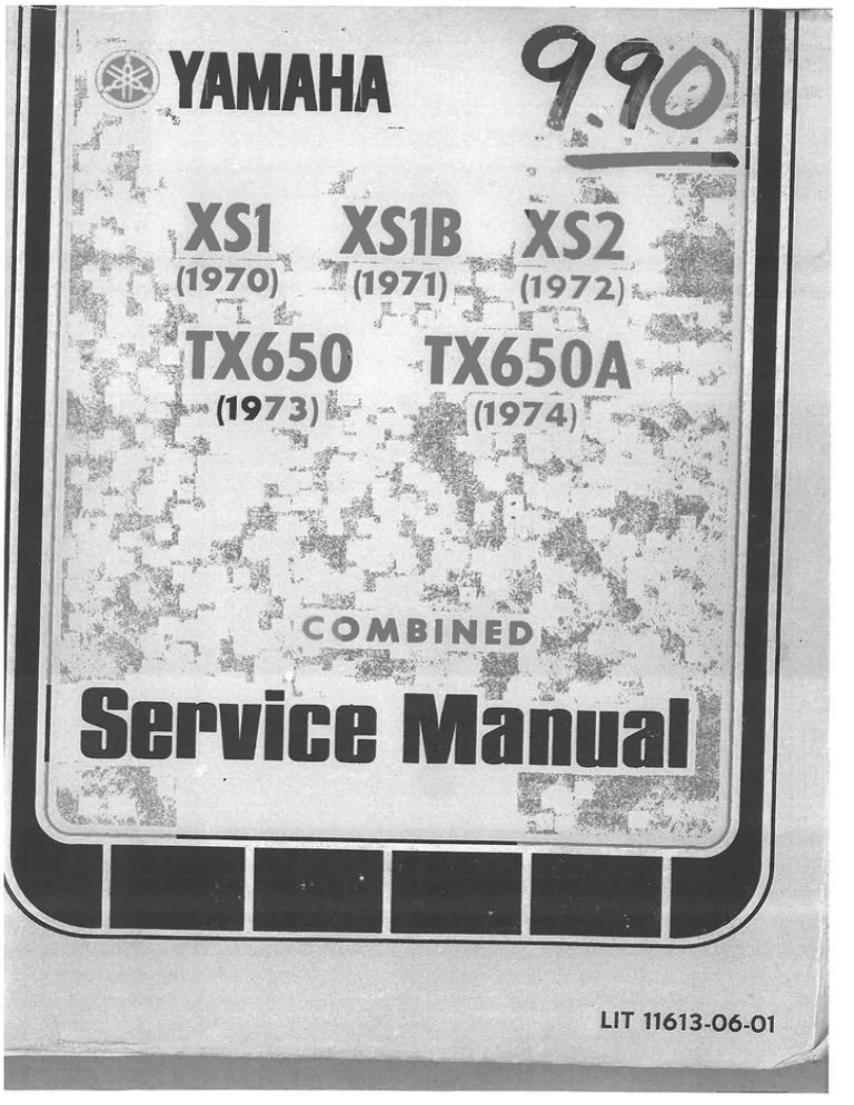 Yamaha Service Manual 1970 1974 Pages 0 50 Manualzz