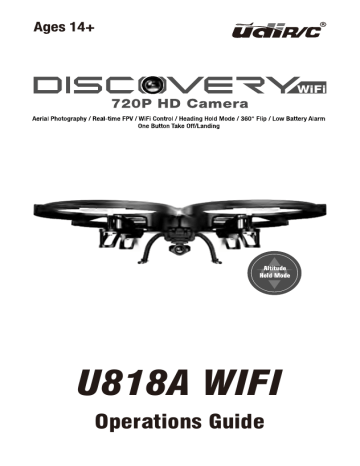 Discovery hd upgrade drone hot sale manual