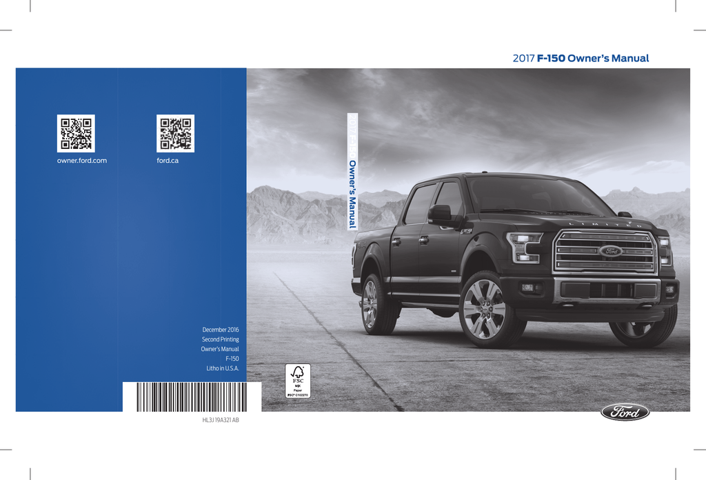 2017 F 150 Owners Manual Manualzzcom