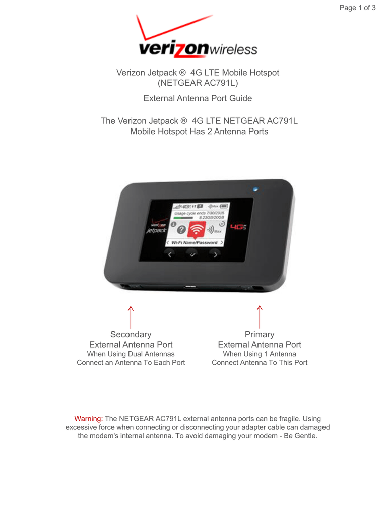 Verizon Mifi User Manual Pdf : Nvwt1114 Wireless Router With Cellular