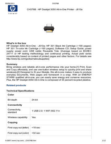 hp deskjet 3050 wireless setup without usb