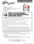 Sea Foam SF16, SF128 Motor Treatment Instructions: AI Chat &amp; PDF Access