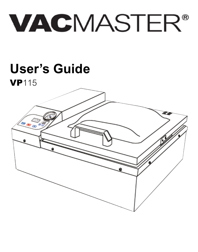 Vacmaster VP115 User manual Manualzz
