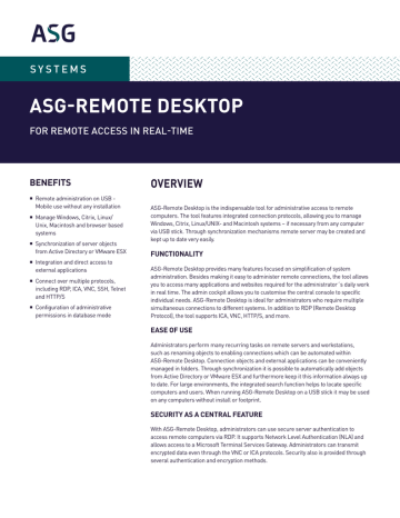 visionapp remote desktop documentation