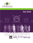 WS_FTP Server Server User Guide
