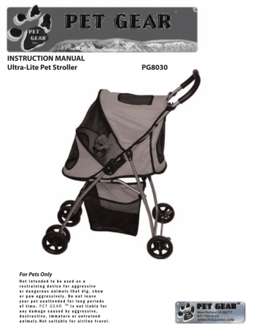 stroller for pets only