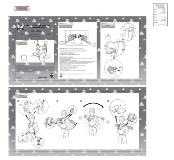 Toy Story Buzz Lightyear Deluxe Action Wing Pack Instruction Sheet | Manualzz