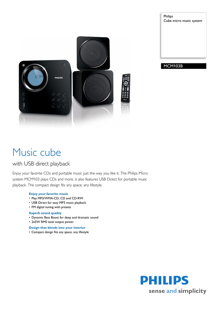 cube music system