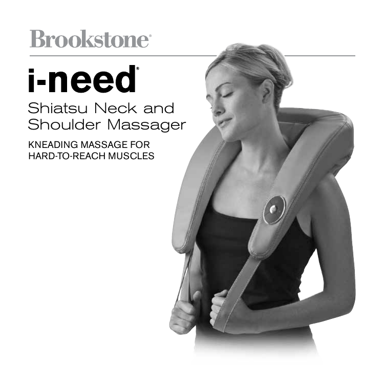 Brookstone I Need User manual Manualzz