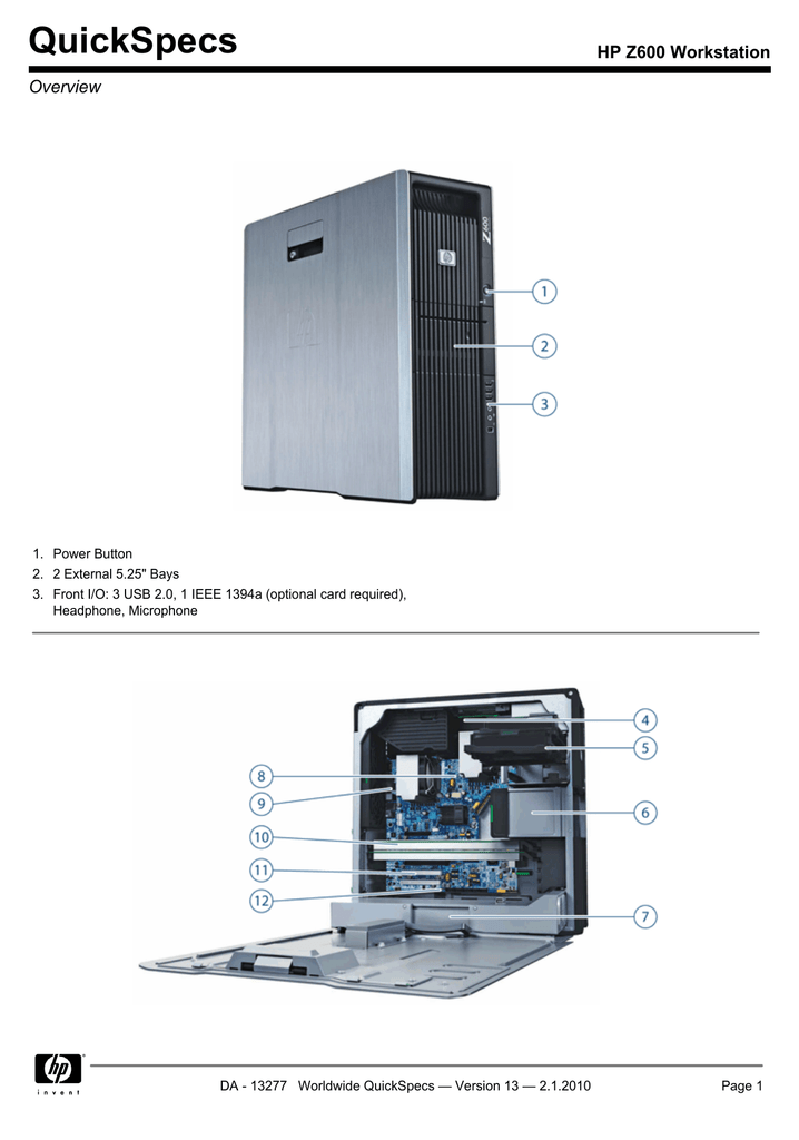 Hp Z600 Ram Slots