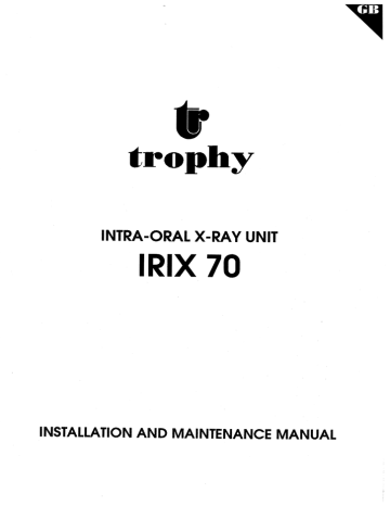 trophy x ray manuals