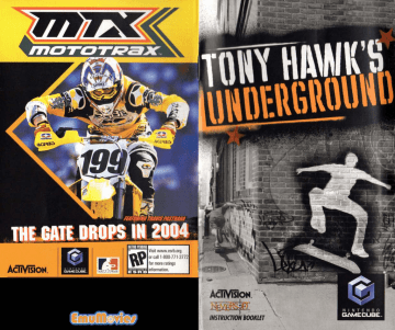 Tony Hawk S Underground Nintendo Gamecube Manualzz