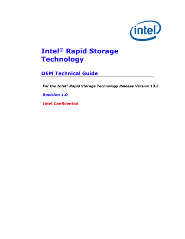 intel rste raid management utility