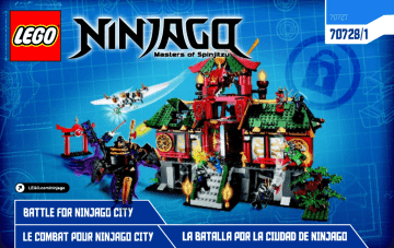Lego 70728 Battle for Ninjago City Building instructions | Manualzz